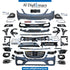 W222 S560 AMG BODYKIT COMPLETE, FRONT BUMPER, REAR BUMPER, GRILLE, AND EXHAUST